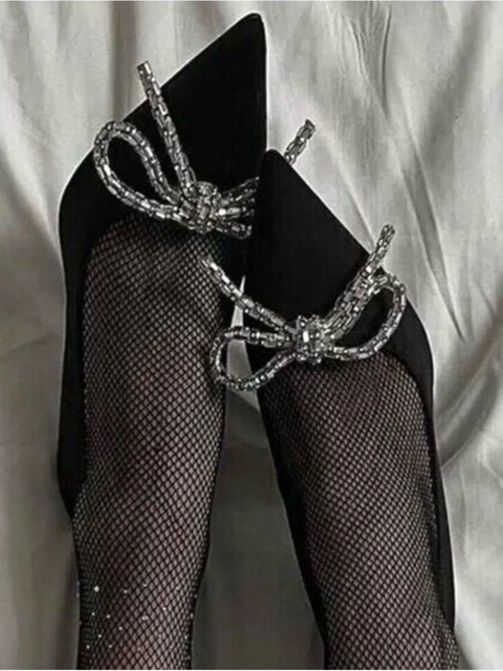 Zara Ballet Flats Decorated With Bow Black flats  size 10 brand new